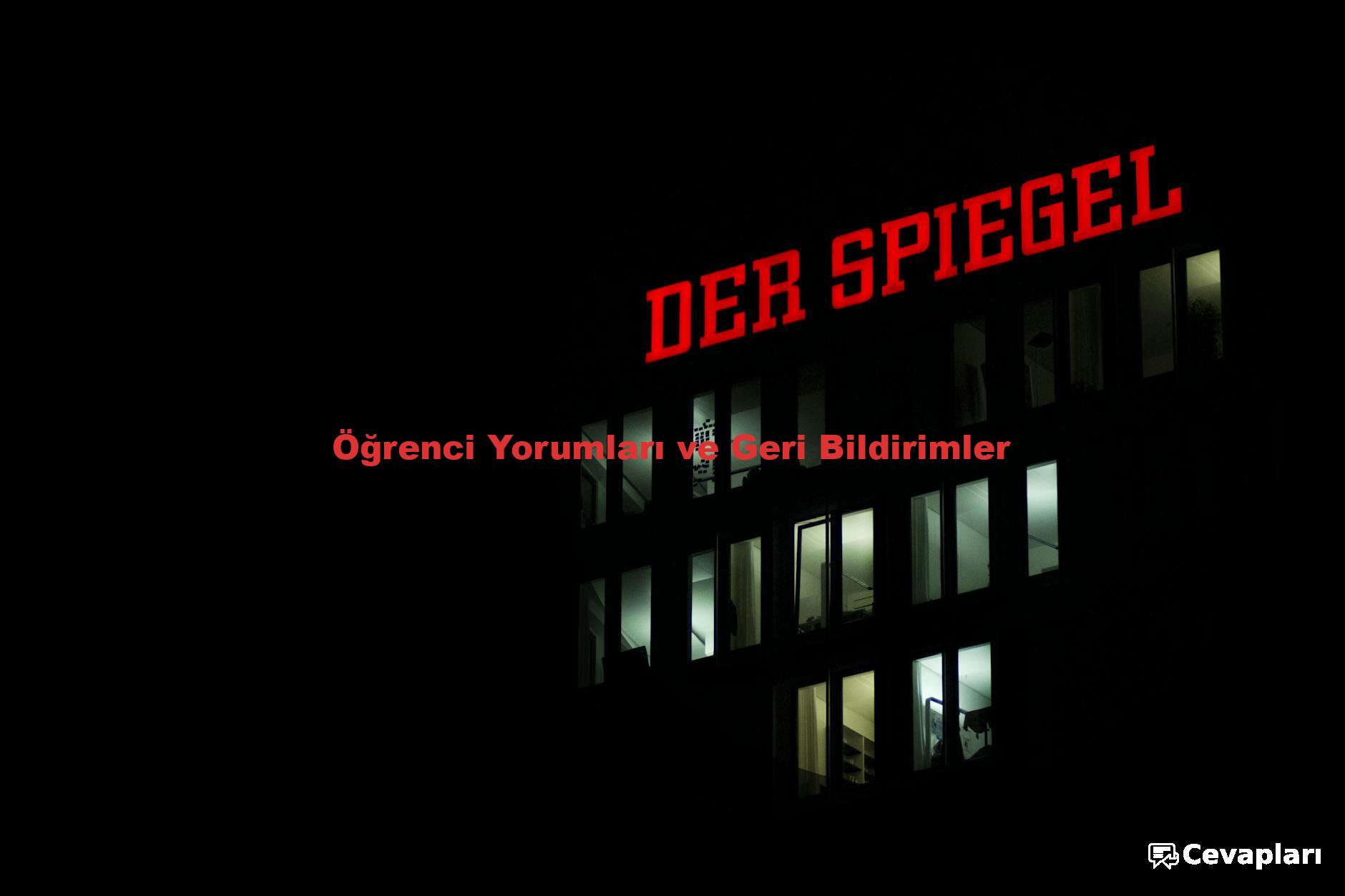 Öğrenci Yorumları ve Geri Bildirimler